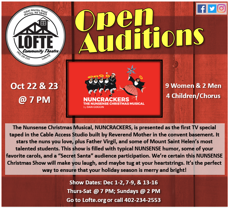 Lofte Auditions Nuncrackers