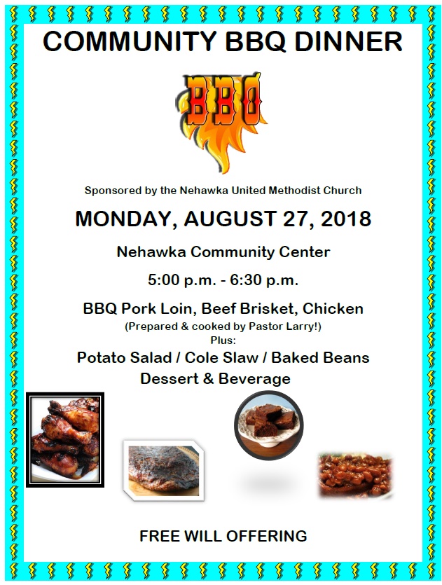 Nehawka Comm BBQ Dinner