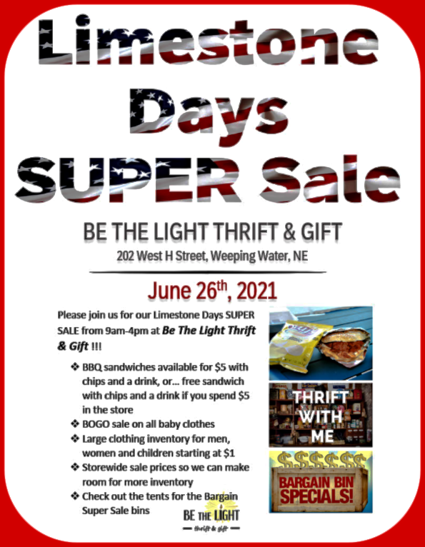 2021 06 23 WW Limestone days flyer final