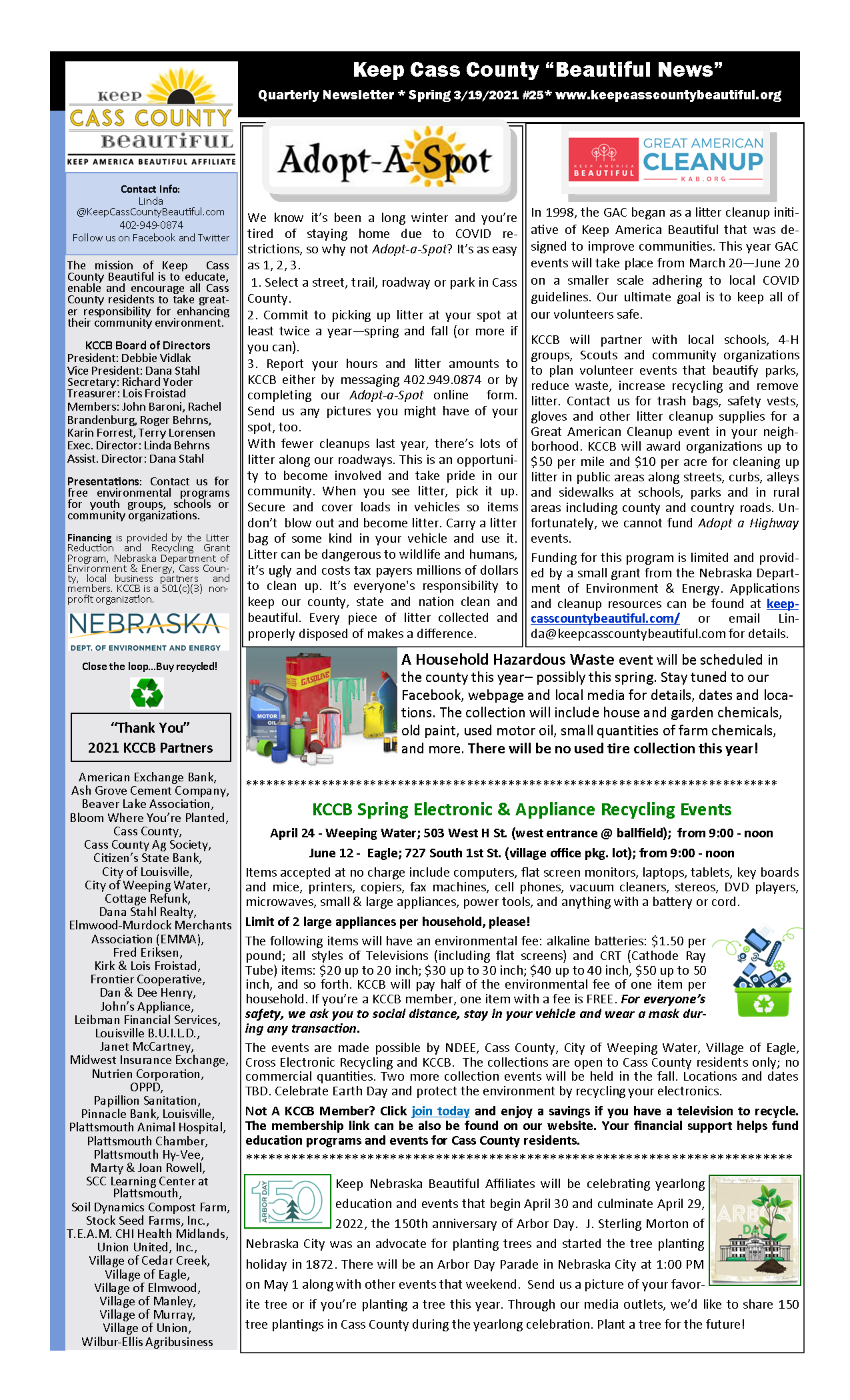 2021 03 18 Spring Newsletter pg. 1