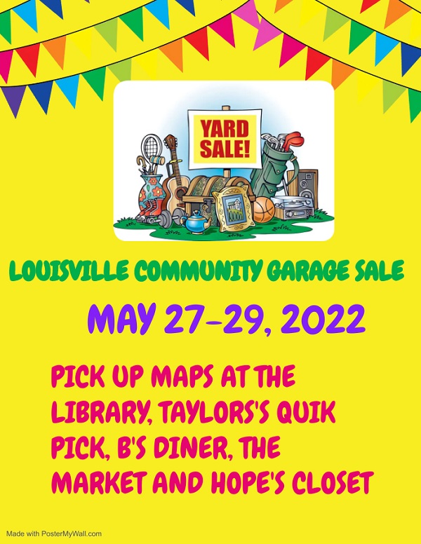 LV yard sale maps