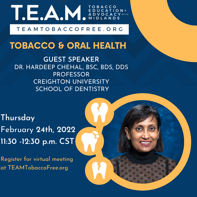 team tobacco free Feb 2022