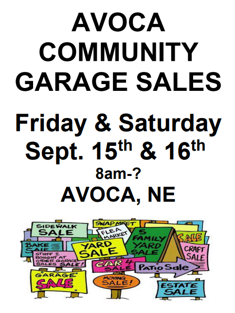 Avoca garage sales 2023
