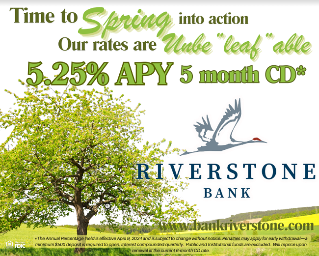 River Bank spring is coming
