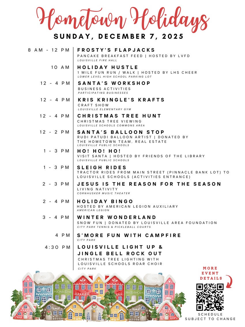 2025 Hometown Holidays Poster FINAL