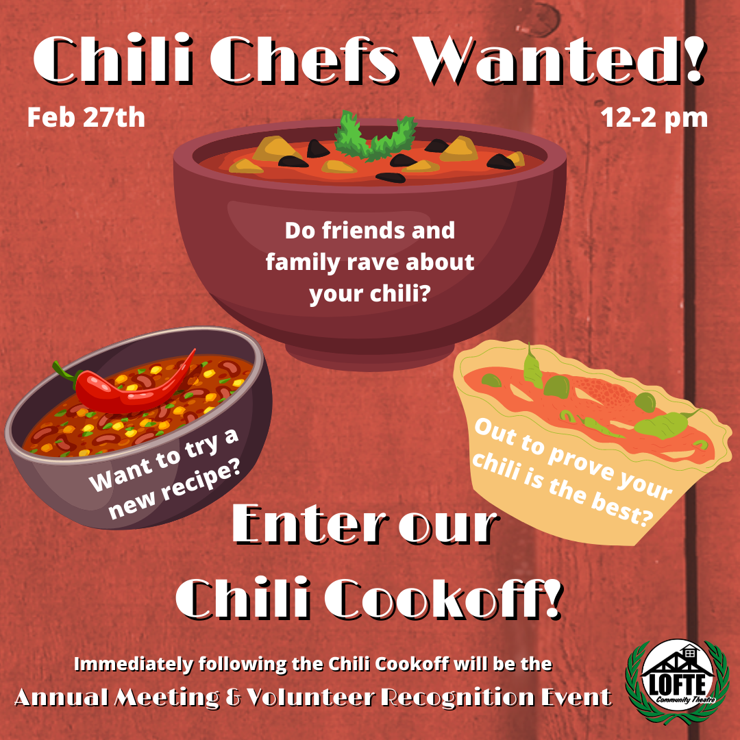 Chili Cookoff Chefs Wanted