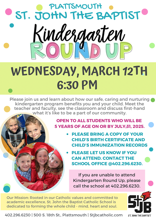 SJB kindergarten 030525